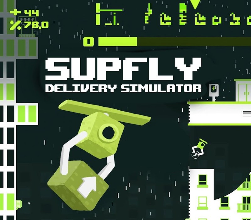 Supfly Delivery Simulator Steam CD Key Logo