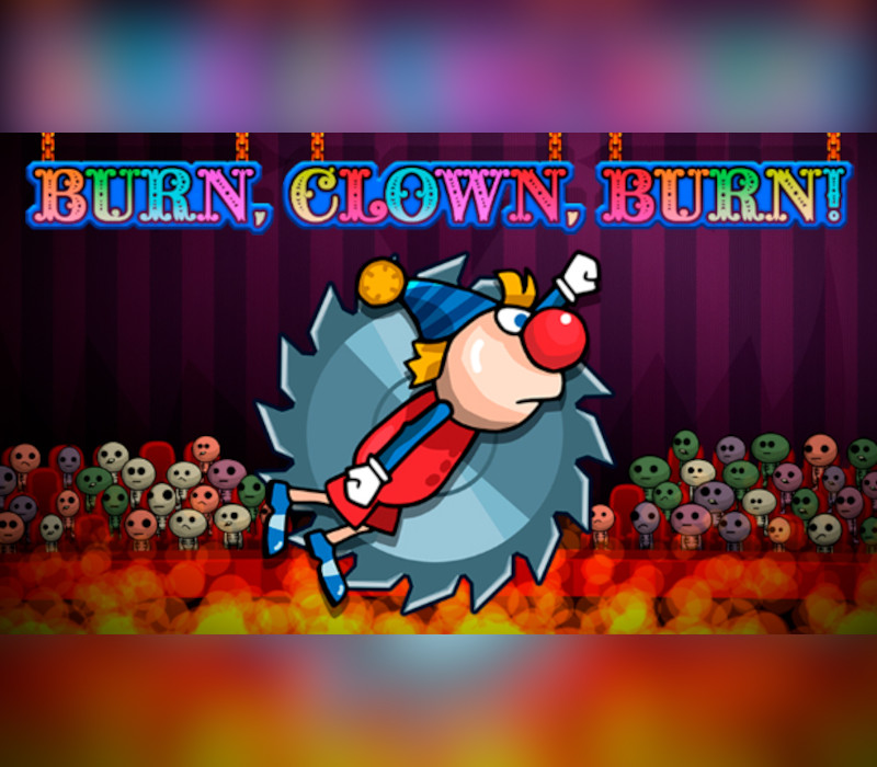 Burn, Clown, Burn! Steam CD Key Logo