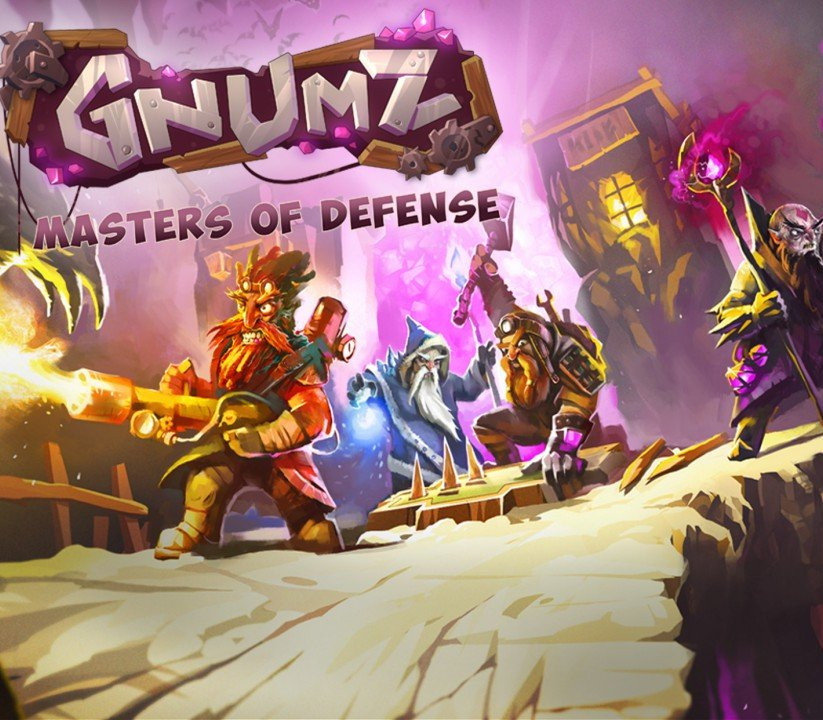 Gnumz: Masters of Defense Steam CD Key Logo