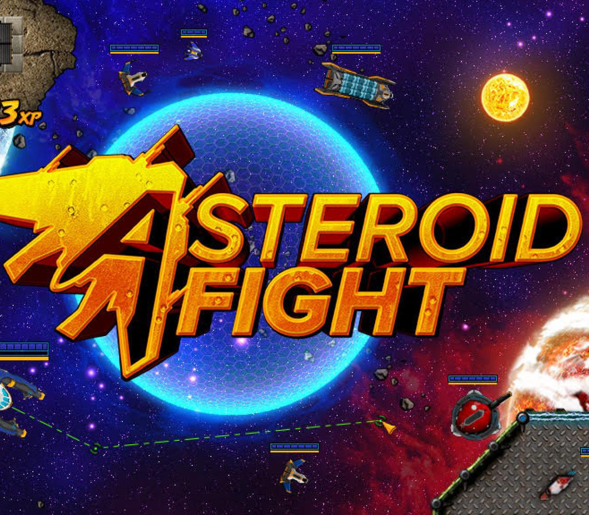 Asteroid Fight Steam CD Key Logo