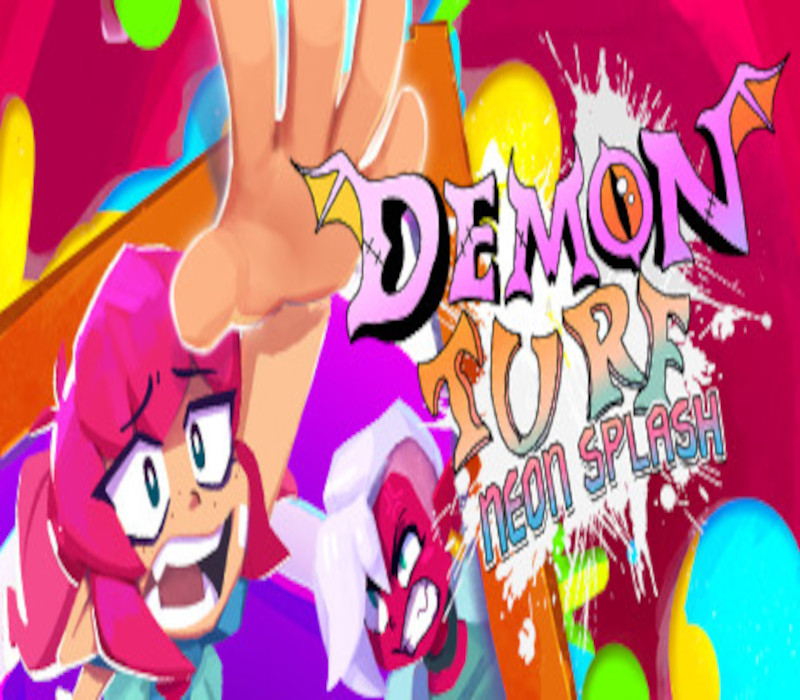Demon Turf: Neon Splash Steam CD Key Logo