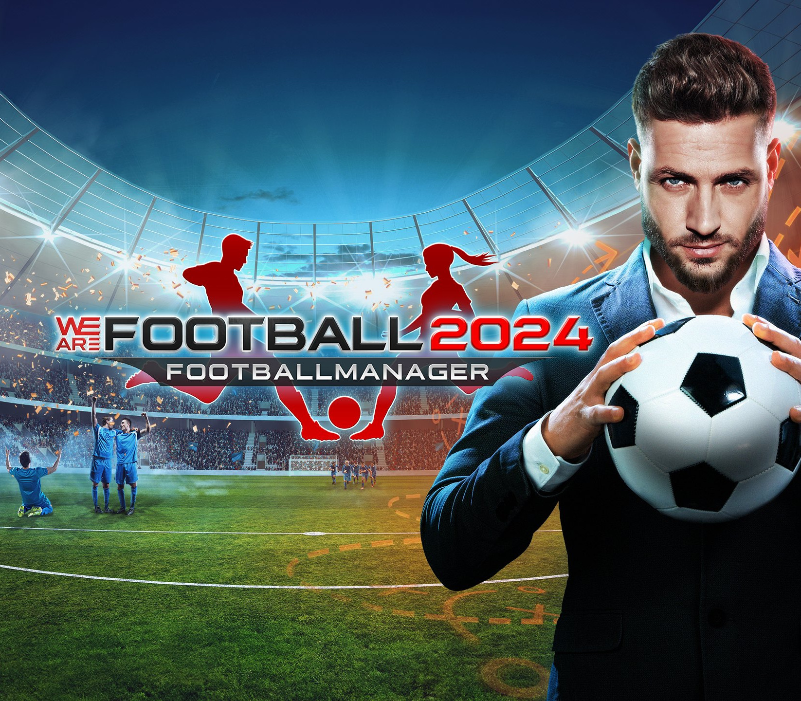 WE ARE FOOTBALL 2024 PC Steam CD Key Logo