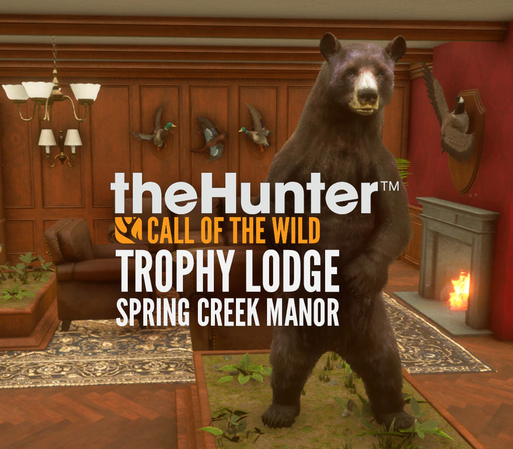 theHunter: Call of the Wild - Trophy Lodge Spring Creek Manor DLC PC Steam CD Key Logo