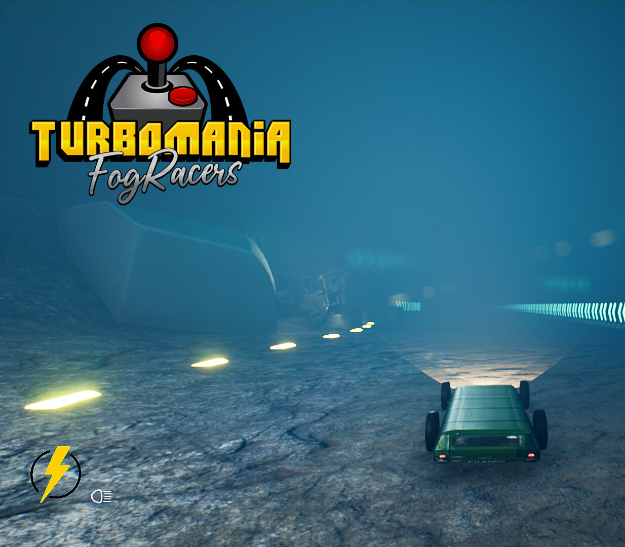 TurboMania Fog Racers Steam CD Key Logo