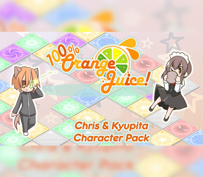 100% Orange Juice - Chris & Kyupita Character Pack DLC Steam CD Key Logo