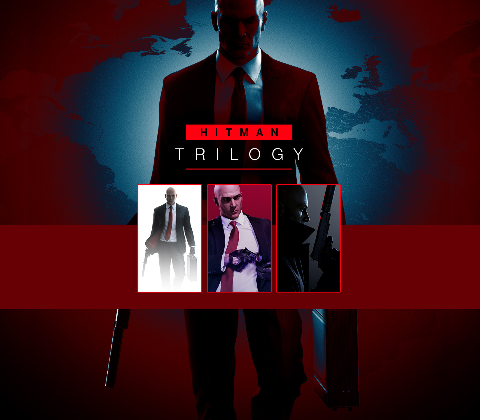HITMAN Trilogy Steam CD Key Logo