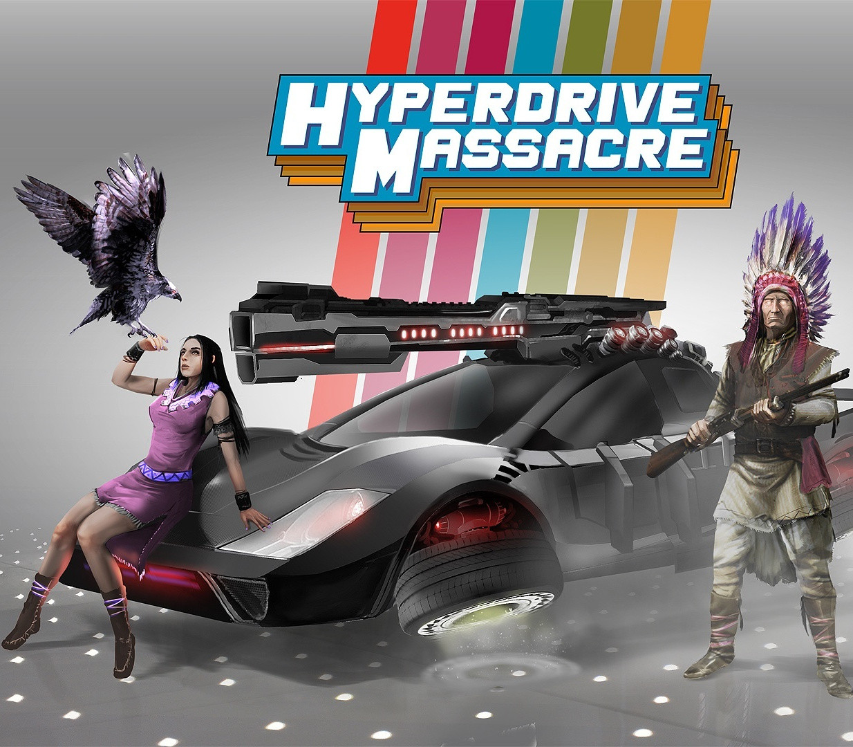 Hyperdrive Massacre PC Steam CD Key Logo
