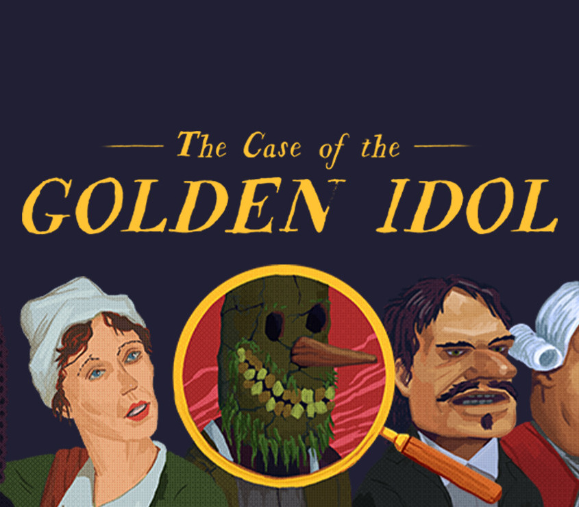 The Case of the Golden Idol PC Steam CD Key Logo