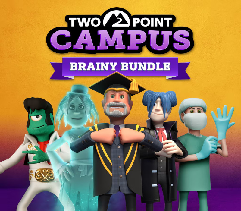 Two Point Campus - Brainy Bundle EU Steam CD Key Logo