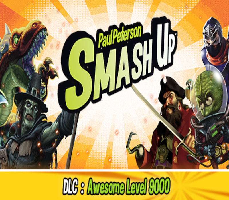 Smash Up - Awesome Level 9000 DLC Steam CD Key Logo