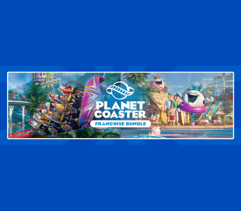 Planet Coaster Franchise Bundle PC Steam CD Key Logo