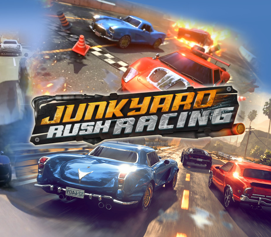 Junkyard Rush Racing PC Steam CD Key Logo