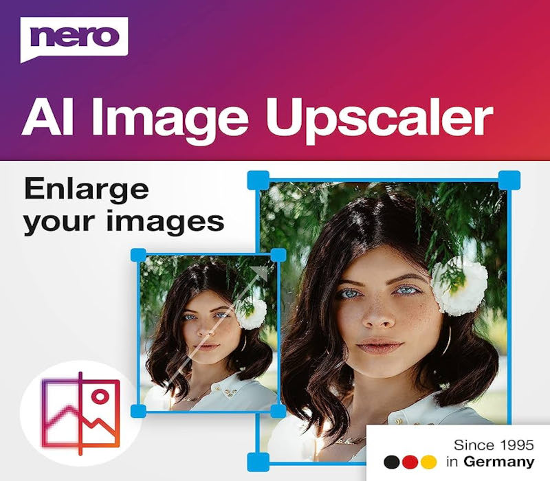 Nero AI Image Upscaler CD Key (1 Year / 1 PC) Logo
