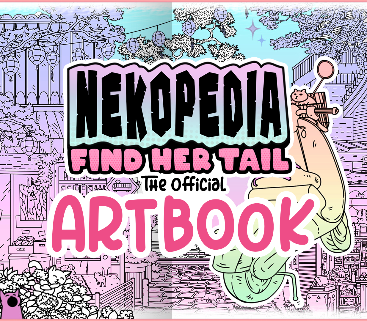 Nekopedia: Find Her Tail - The official Artbook DLC PC Steam CD Key Logo