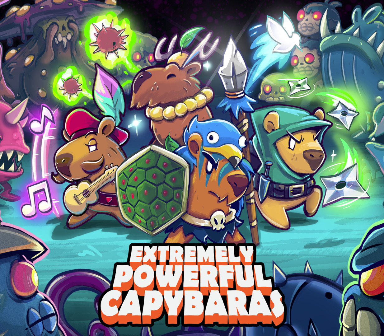 Extremely Powerful Capybaras Steam CD Key Logo