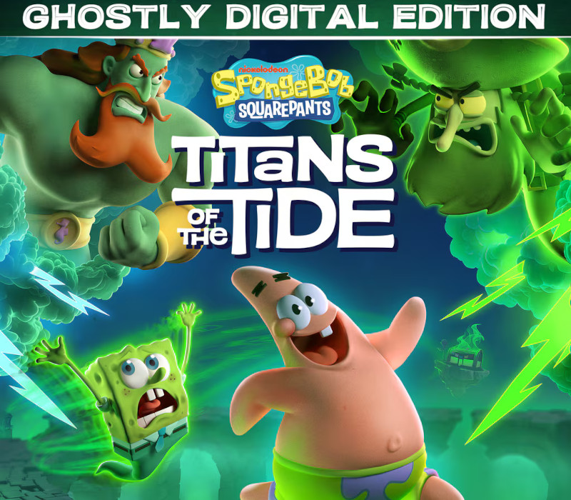 SpongeBob SquarePants: Titans of the Tide Ghostly Digital Edition PC Steam CD Key Logo