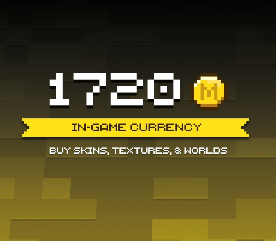 Minecraft Minecoin Pack: 1720 Coins CD Key Logo