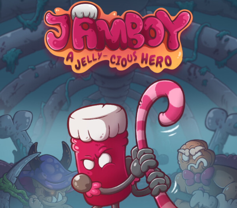 Jamboy, a Jelly-cious Hero PC Steam CD Key Logo