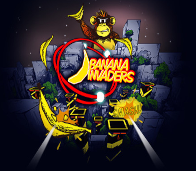 Banana Invaders VR Steam CD Key Logo