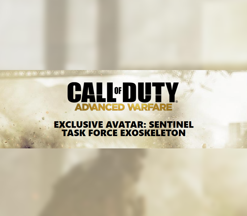 Call of Duty: Advanced Warfare - Sentinel Task Force Exoskeleton DLC EU XBOX One CD Key Logo