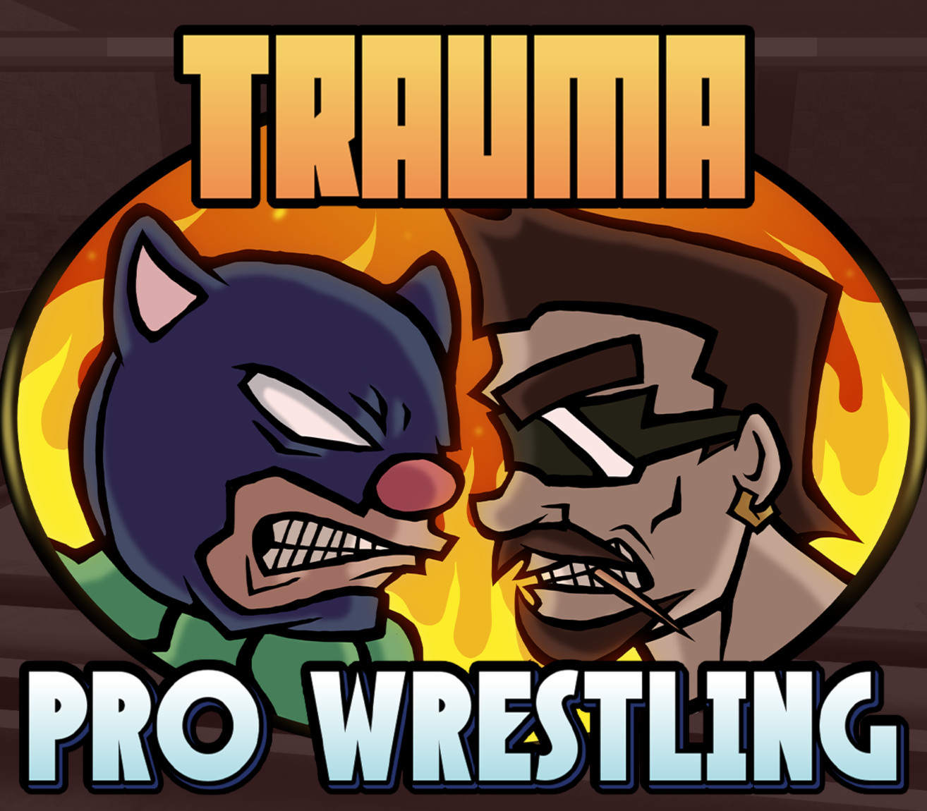 TRAUMA Pro Wrestling PC Steam CD Key Logo