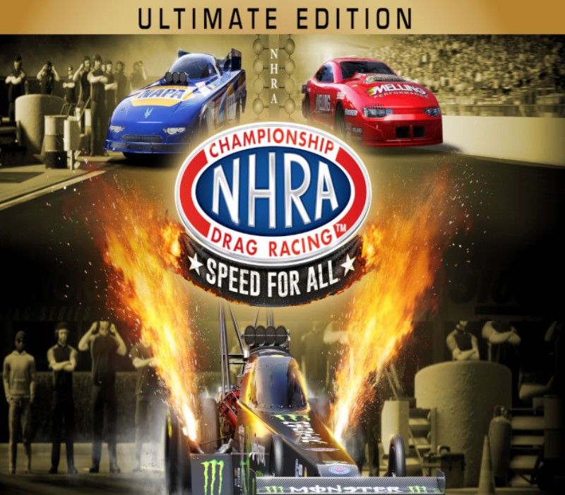 NHRA Championship Drag Racing: Speed For All - Ultimate Edition EU Xbox Series X|S CD Key Logo