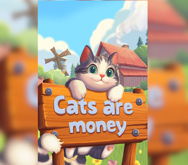 Cats Are Money PC Steam CD Key Logo