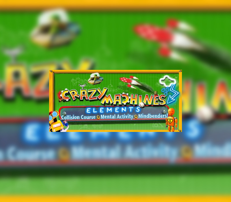Crazy Machines Elements - Collision Course & Mental Activity DLC Steam CD Key Logo