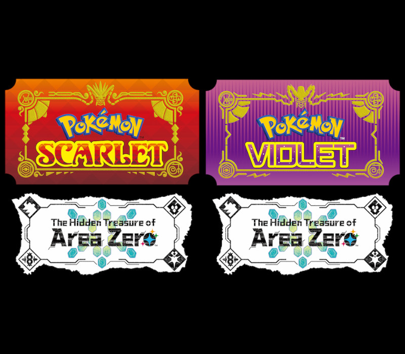 Pokemon Scarlet / Violet - The Hidden Treasure of Area Zero DLC JP Nintendo Switch CD Key Logo