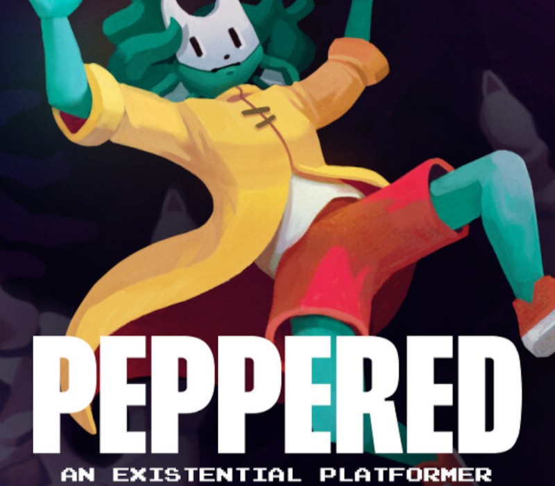 PEPPERED: an existential platformer PC Steam CD Key Logo