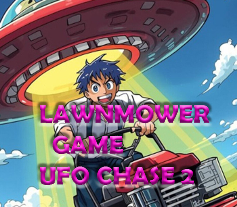 Lawnmower game Ufo Chase 2 PC Steam CD Key Logo