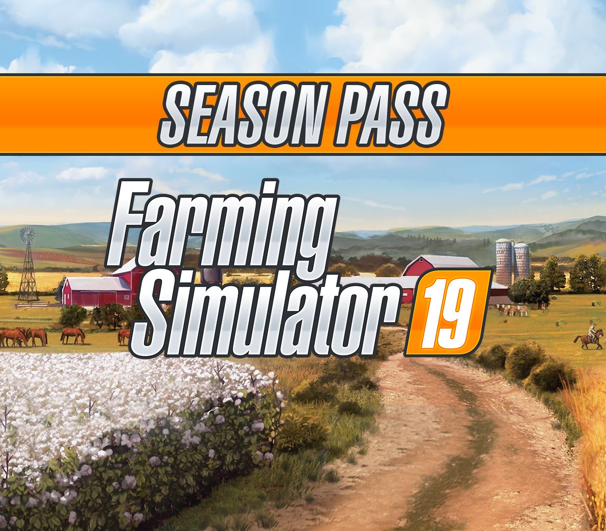 Farming Simulator 19 - Season Pass Steam CD Key Logo