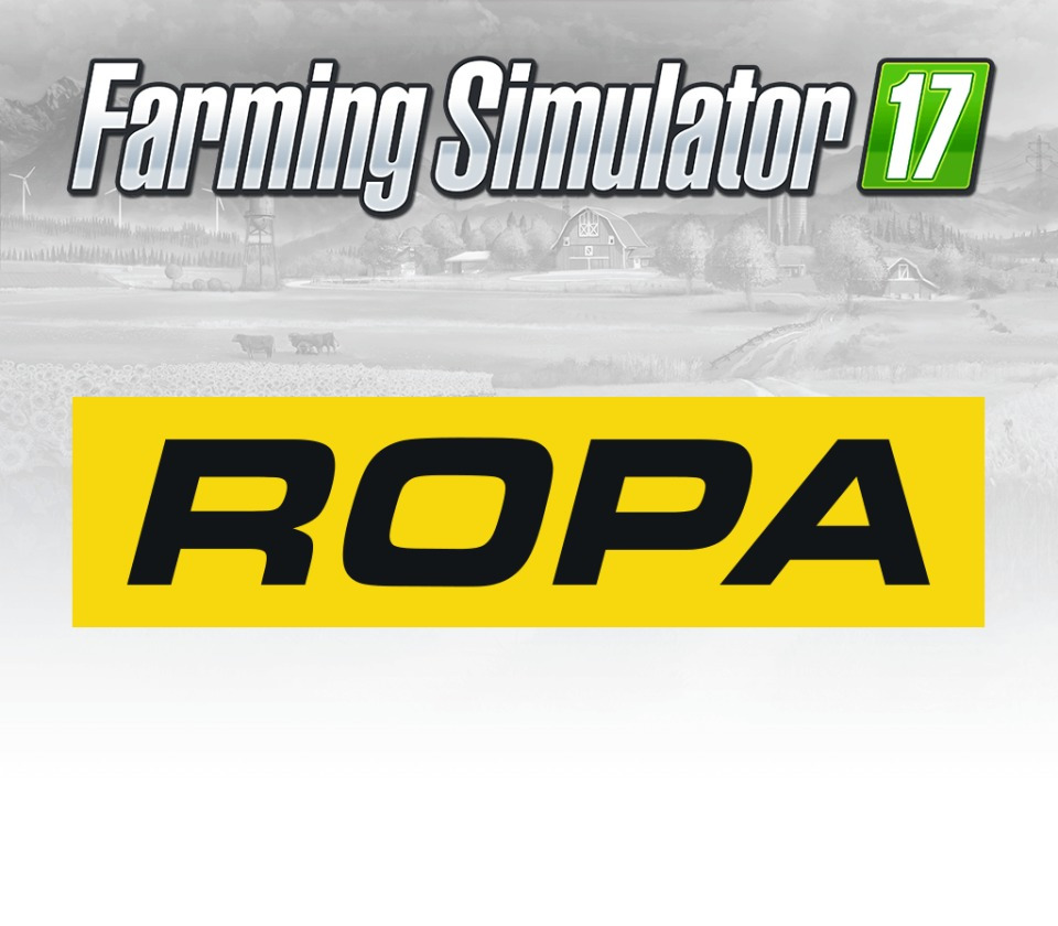 Farming Simulator 17 - ROPA Pack DLC PC Steam CD Key Logo