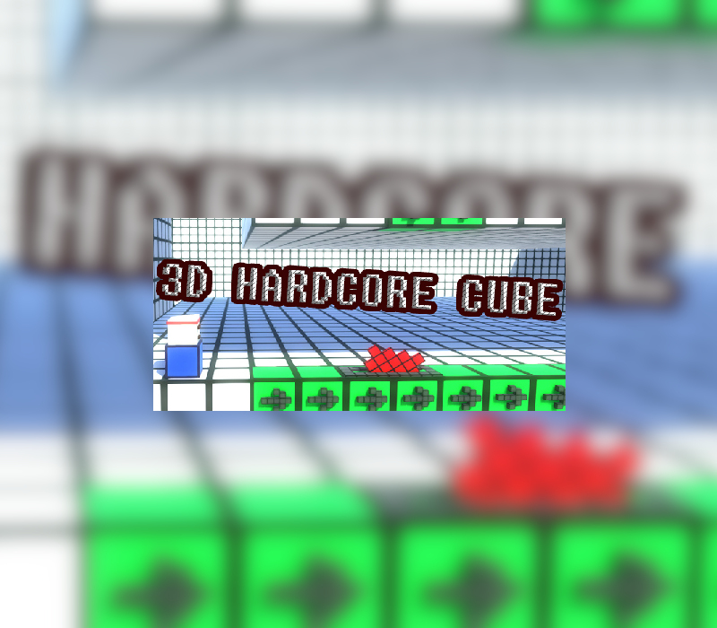 3D Hardcore Cube Steam CD Key Logo