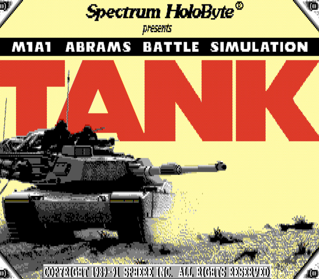 Tank: M1A1 Abrams Battle Simulation PC Steam CD Key Logo