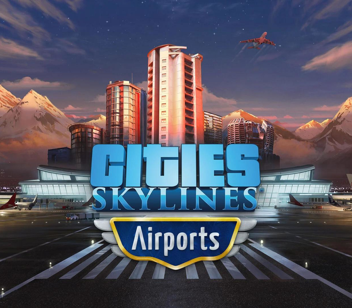Cities: Skylines - Airports DLC Steam CD Key Logo