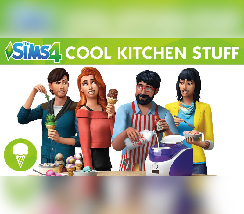 The Sims 4 - Cool Kitchen Stuff EU PC EA App CD Key Logo