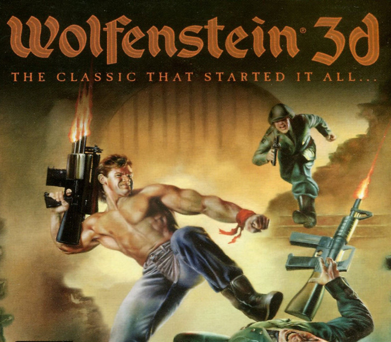 Wolfenstein 3D PC Steam CD Key Logo