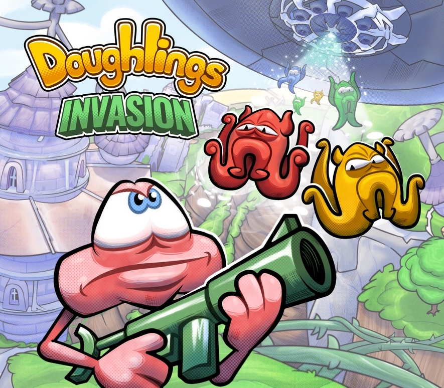 Doughlings: Invasion Steam CD Key Logo