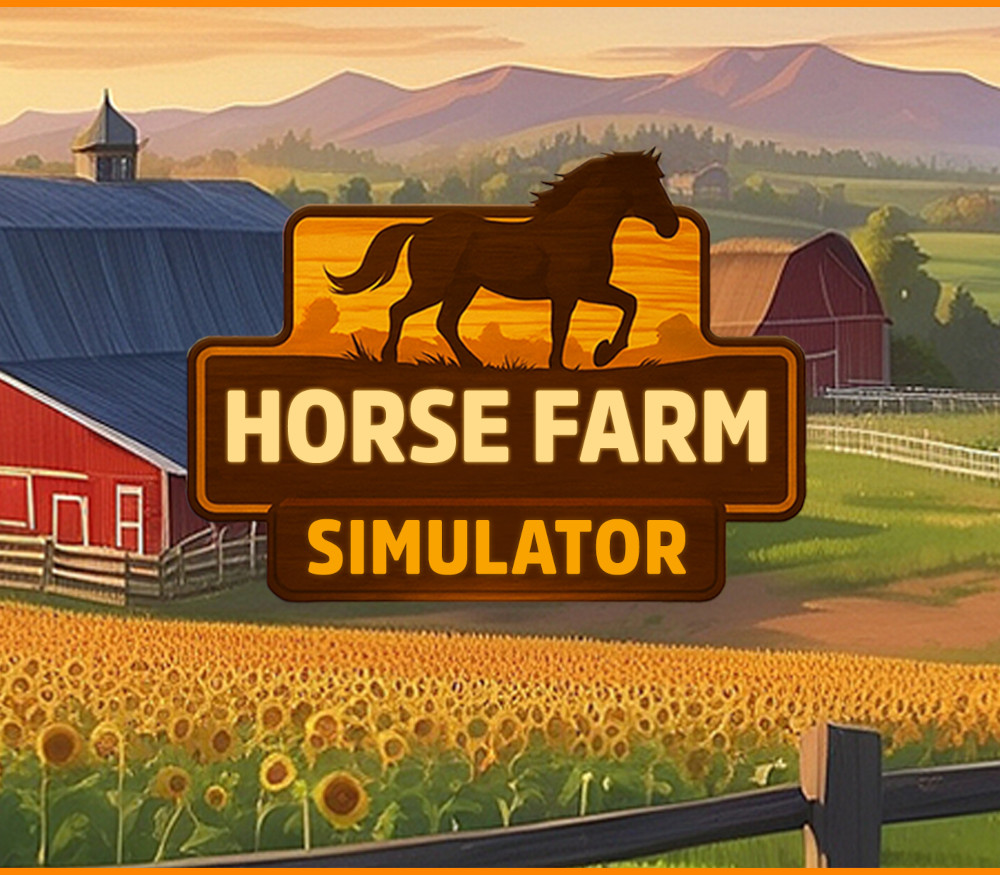 Horse Farm Simulator PC Steam CD Key Logo