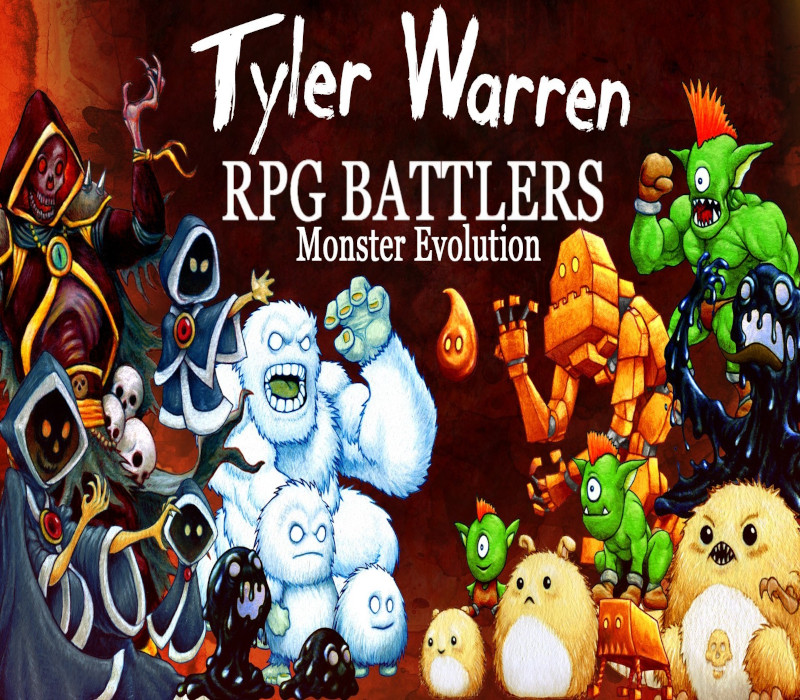 RPG Maker MV - Tyler Warren RPG Battlers: Monster Evolution DLC EN Language Only EU Steam CD Key Logo