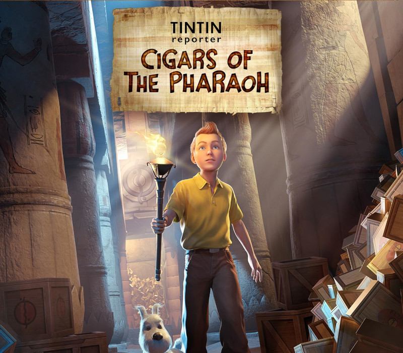 Tintin Reporter: Cigars of the Pharaoh Xbox Series X|S CD Key Logo