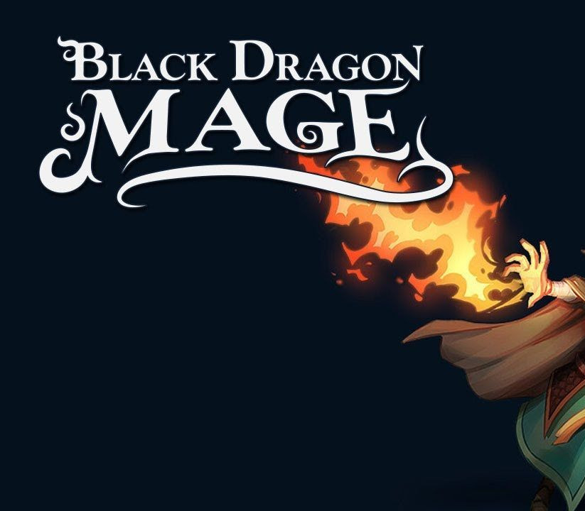 Black Dragon Mage PC Steam CD Key Logo
