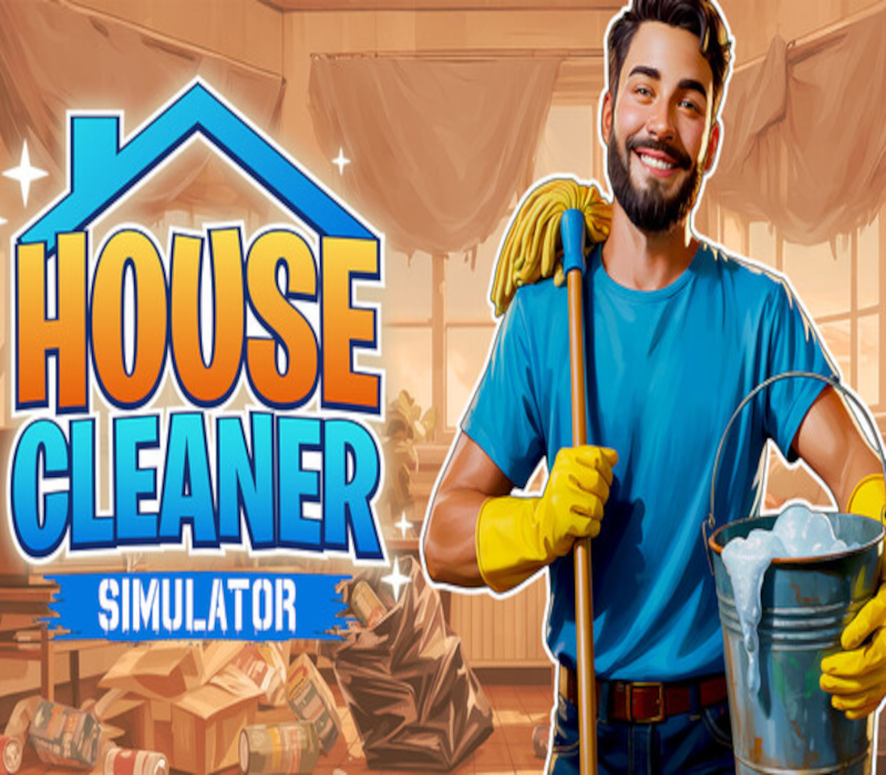 House Cleaner Simulator PC Steam CD Key Logo