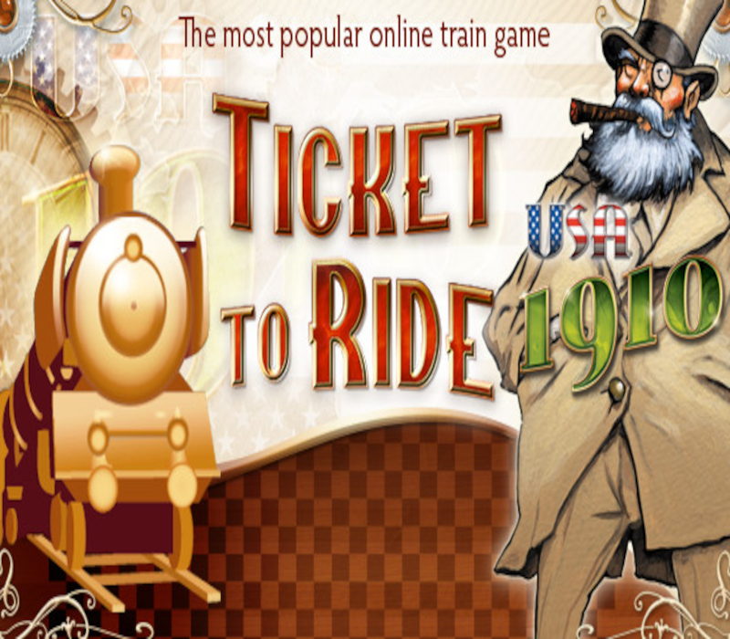 Ticket To Ride: Classic Edition - USA 1910 DLC PC Steam CD Key Logo