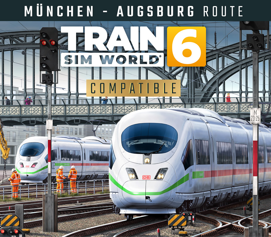 Train Sim World 6: Hauptstrecke Munchen - Augsburg DLC EU XBOX One / Xbox Series X|S / PC CD Key Logo