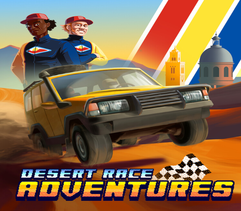 Desert Race Adventures PC Steam CD Key Logo