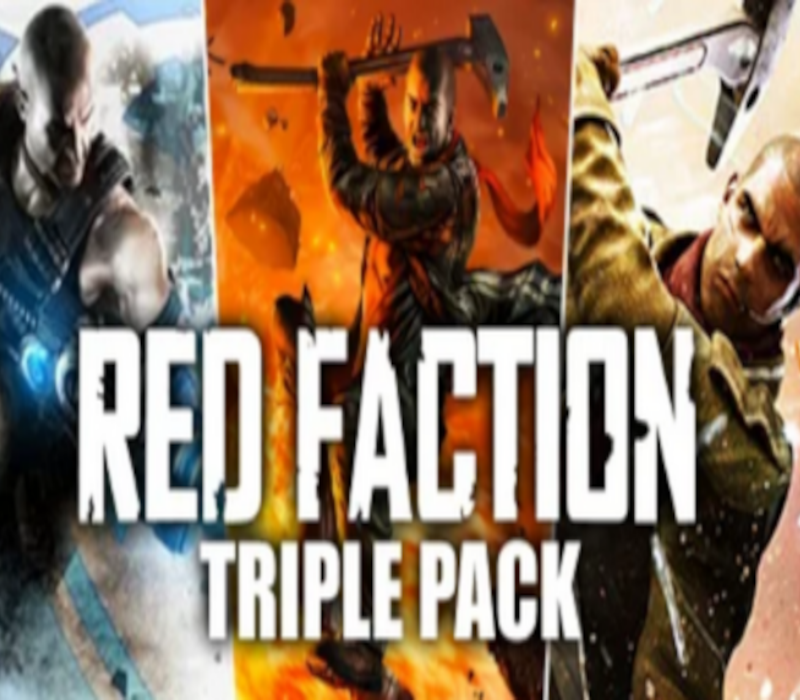Red Faction: Triple Pack PC Steam CD Key Logo