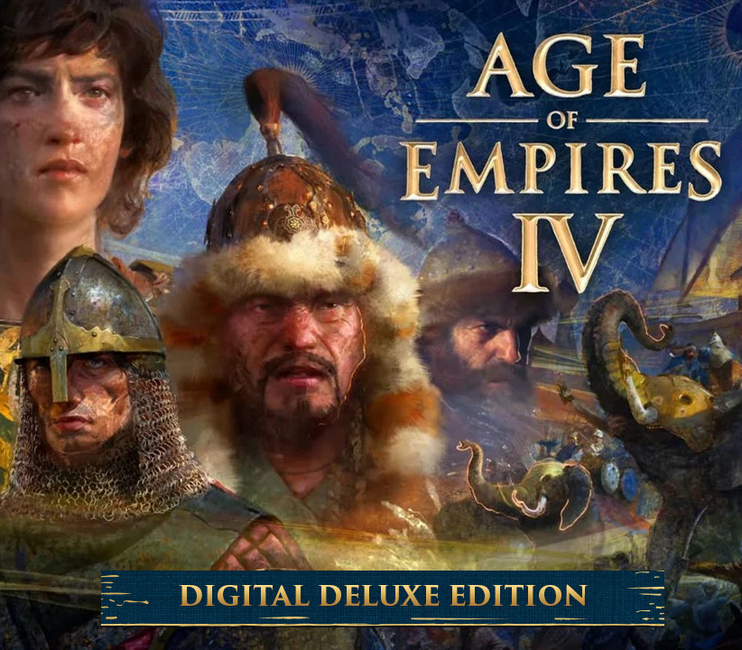 Age of Empires IV: Anniversary Deluxe Edition PC Steam CD Key Logo
