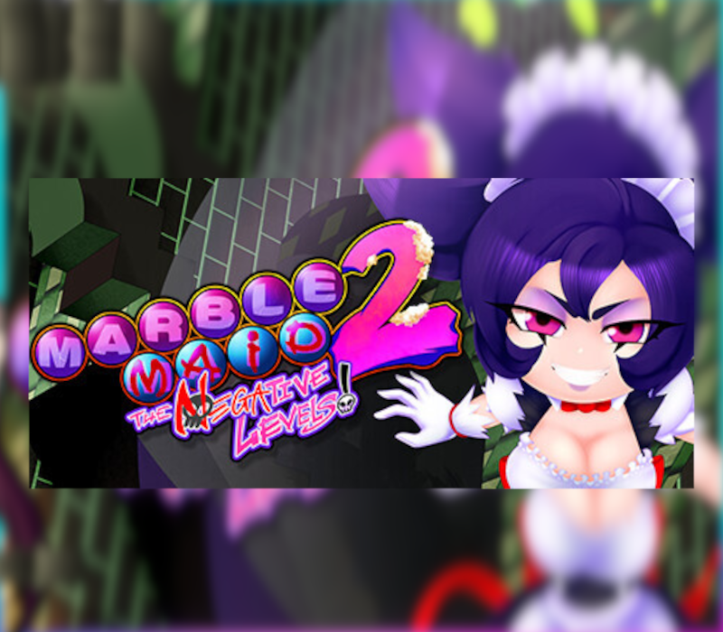 Marble Maid 2: The Negative Levels PC Steam CD Key Logo
